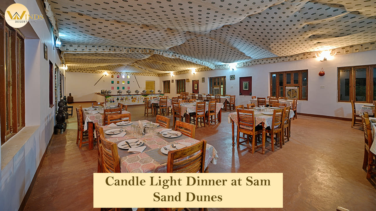 Candle Light Dinner at Sam Sand Dunes